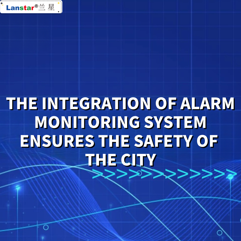 The integration of alarm monitoring system ensures the safety of the city