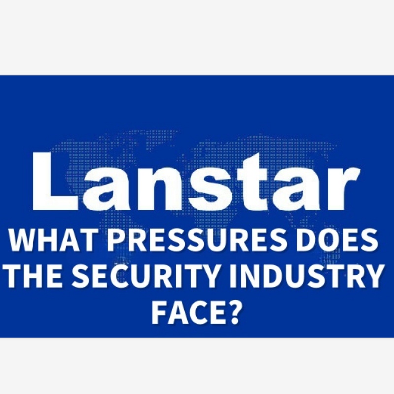What pressures does the security industry face?